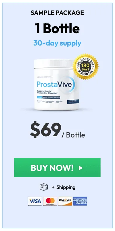 ProstaVive 3 bottle