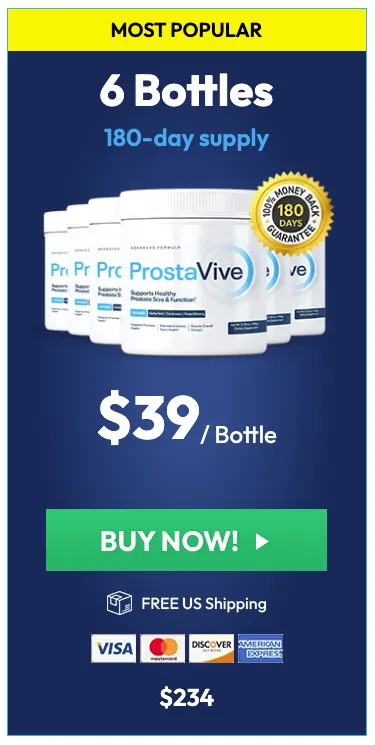 ProstaVive 6 bottle